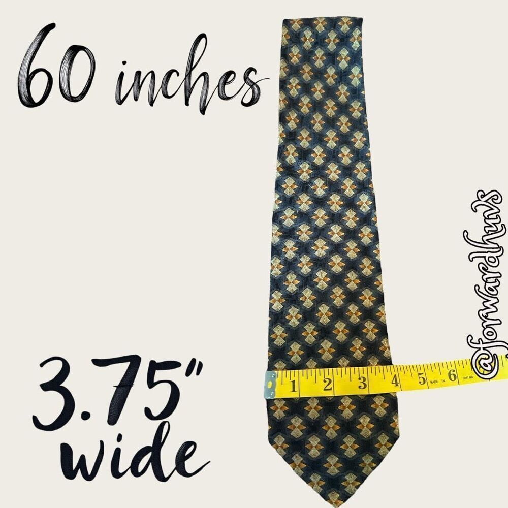Robert Talbott Studio Necktie Elegant Geometric D… - image 1
